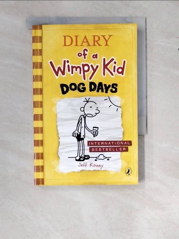 【書寶二手書T4／原文小說_WTH】Diary of a Wimpy Kid: Dog Days (Book 4)_Jeff Kinney