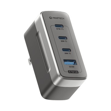 MOZTECH｜ Slimo 超薄氮化鎵電源供應器(67W)