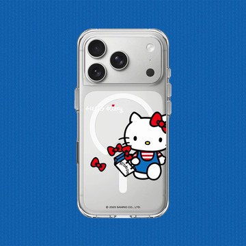 Clear透明磁吸手機殼∣Hello Kitty/Shopping day for iPhone