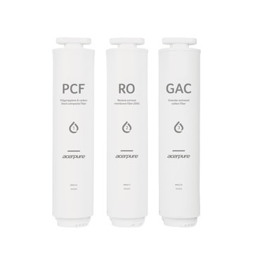 【acerpure】北極光冰溫瞬熱飲水機-一年份濾心組WP1 (PCF+RO+GAC)