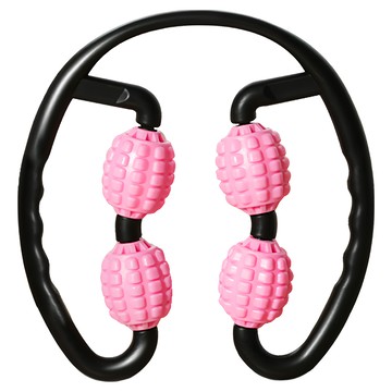 LEADER X 多功能環狀夾壓包覆按摩器 輕巧方便攜帶  1個  粉紅  22.5 x 25cm