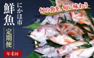 開けたらすぐ食べられる日本海の鮮魚定期便（2～3人前・年4回）(魚介 下処理済み 詰合せ 詰め合わせ セット)