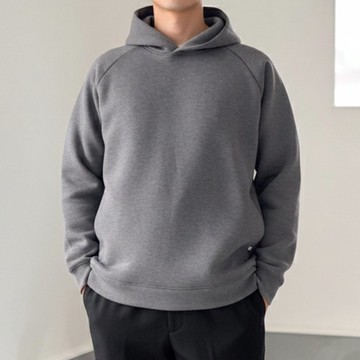 2026新款【男女同款】蜂巢織法 縫線口袋連帽上衣【灰色】