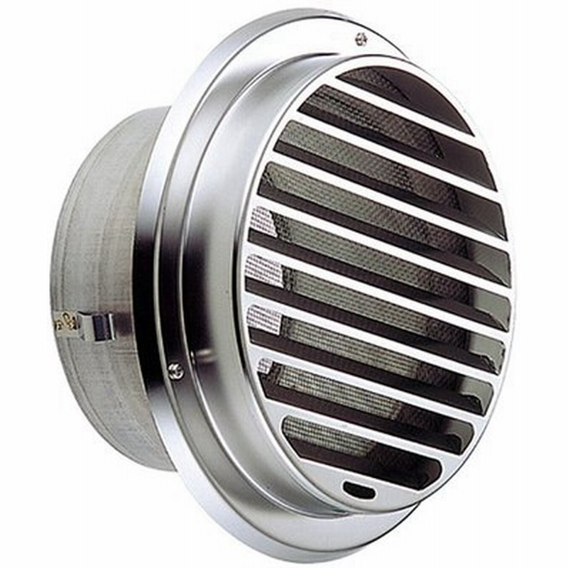 ガラリ 12個入換気口 自然給排気口部品 外壁換気口 丸型ガラリ ビス脱着式 Uk Sbn150b Mg メタリックグレー 施工位置が低い場合でも安全 宇佐美工業 アミd 通販 Lineポイント最大0 5 Get Lineショッピング