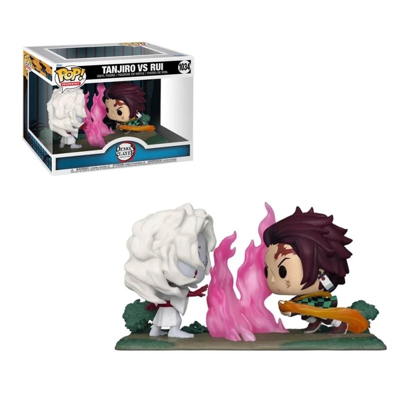 FUNKO POP!  鬼滅の刃　竈門炭治郎　vs 累 特價) FUNKO POP! 鬼滅之刃竈門炭治郎VS 累.玩具王國Toyking.鋼