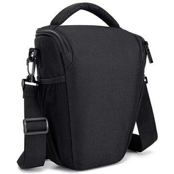 FUJIFILM 國際牌 OLYMPUS 三角單肩包單反相機包適用於佳能尼康索尼松下奧林巴斯富士鏡頭袋照片封面攝影