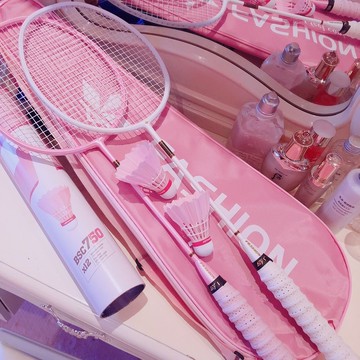 羽毛球拍雙拍超輕全碳素纖維耐用控球型成人正品男女士耐打羽毛拍