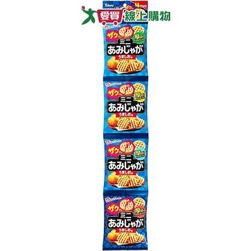 東鳩四連鹽味網狀洋芋片44G【愛買】