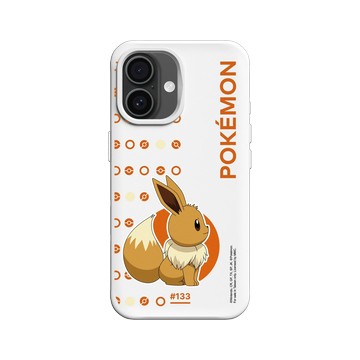 iPhone 16 SolidX 白 - 寶可夢 Pokemon - 印花系列-伊布