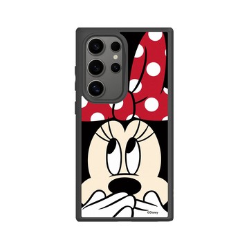 Galaxy S24 Ultra SolidSuit 黑 - 迪士尼-米奇 Mickey - 米妮摀嘴