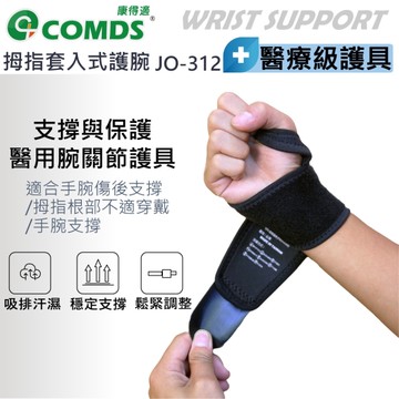 【醫博士專營店】康得適 COMDS Cool Plus 護腕帶 JO-312