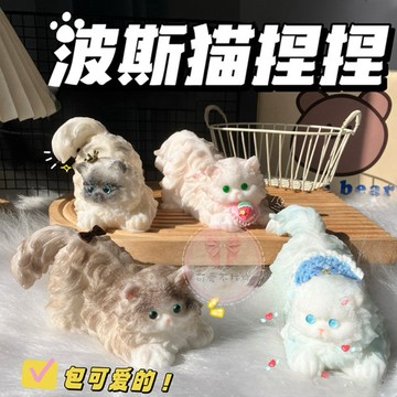 波斯貓捏捏🐈超仿真貓咪 捏捏樂 squishy