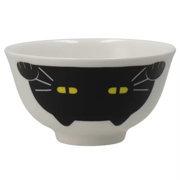 NITORI 【DECO HOME商品】飯碗 DH貓臉 黑貓 cDN04(DH)