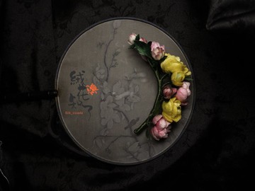 非遺蠶絲絨花 –  繁花  / 現貨 / 可定製其他顏色