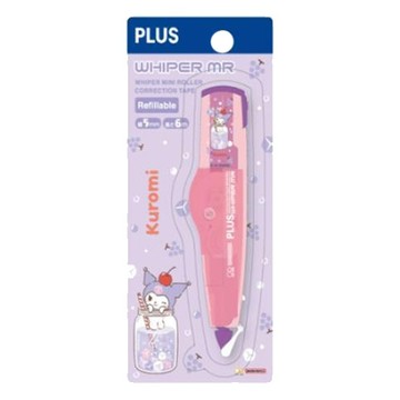 普樂士PLUS智慧型滾輪修正帶限定版/WH-615-SS-TW/52-922/庫洛米/5mmx6M