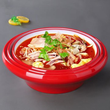 密胺餐具餐廳飯店酸菜魚大盆碗創意酒店湯碗商用麻辣燙碗專用防燙