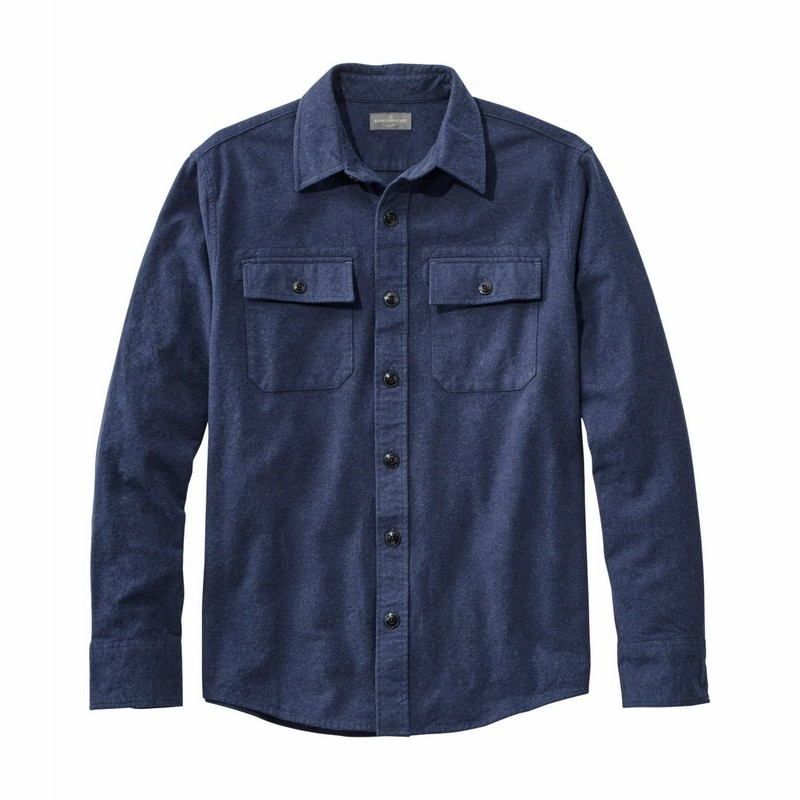 公式》カジュアルシャツ/メンズ/Blue/シグネチャー・1933 シャミー・クロス・シャツ/Men's Signature 1933 Chamois  Cloth Shirt/XXXL/L.L.Bean（エルエルビーン） | LINEブランドカタログ