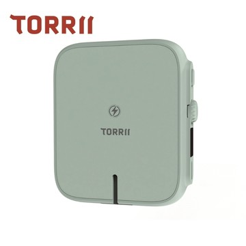 【TORRII】LUNA 5000mAh 補光燈磁吸行動電源（綠）_廠商直送