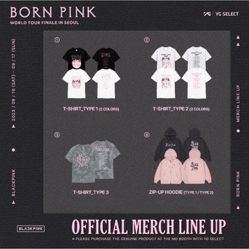 仙女樹🌟 現貨 BLACKPINK  - 『 BORNPINK 世巡最終首爾場 』官方周邊 賣場二