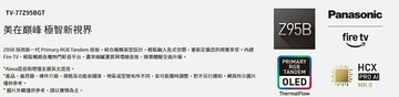 (不含視訊盒)TV-77Z95BGT