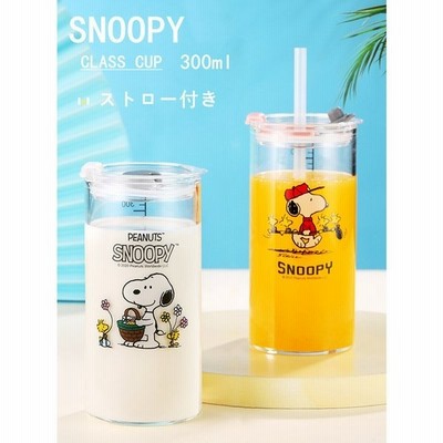 スヌーピー Snoopy ボトル 300ml ストロー付き 蓋付き 透明 耐熱水筒 マグボトル タンブラー 直飲み ステンレス アウトドア スポーツ 可愛い 通販 Lineポイント最大get Lineショッピング