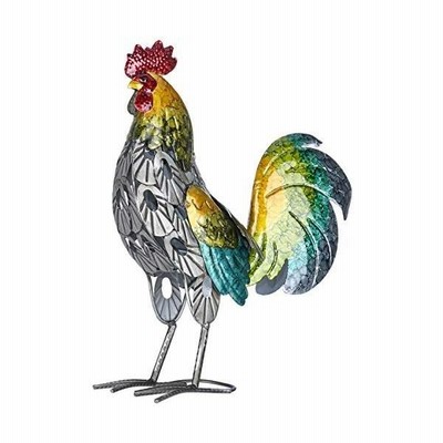 インテリア 雑貨 おしゃれ 置物 可愛い オンドリ彫刻 アート オブジェ 鮮やかな色 卓上工芸品 家庭 オフィス 部屋 店舗飾り 新年 クリ 通販 Lineポイント最大get Lineショッピング