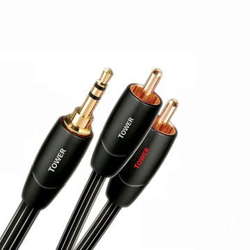 Audioquest 美國 Tower (3.5mm to RCA) 類比訊號線 1.5M