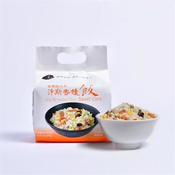 【靜思書軒】金黃甜玉米香積飯4入裝