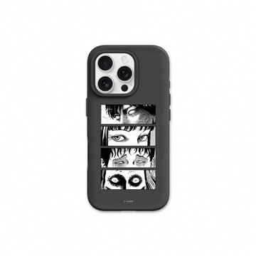 RHINOSHIELD iPhone 13/mini/Pro/Pro Max SolidSuit防摔背蓋手機殼｜伊藤潤二系列-凝視