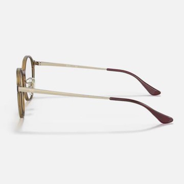 【RayBan 雷朋】圓形膠框光學眼鏡(RX7178D-2012 51mm)