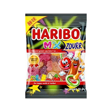 HARIBO哈瑞寶酸甜童趣Q軟糖70g
