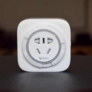 公牛定時器開關插座電動電瓶車魚缸充電電源轉換器自動斷電機械式