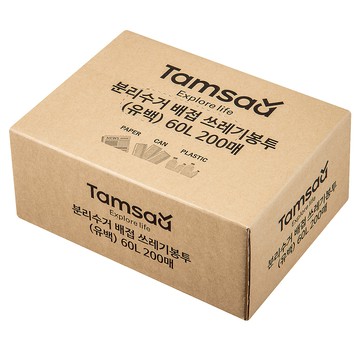 Tamsaa 垃圾袋 白色  60L  1盒