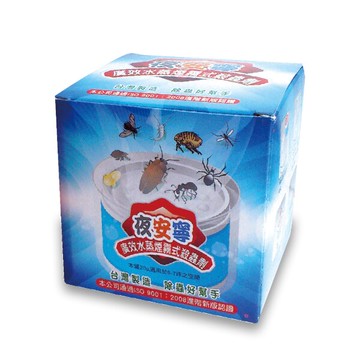 夜安寧 廣效水蒸煙霧式殺蟲劑-20g 專品藥局【2003210】
