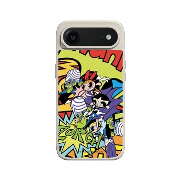 iPhone Air SolidX 貝殼灰 - The Powerpuff Girls 飛天小女警 - 魔人啾啾的攻擊
