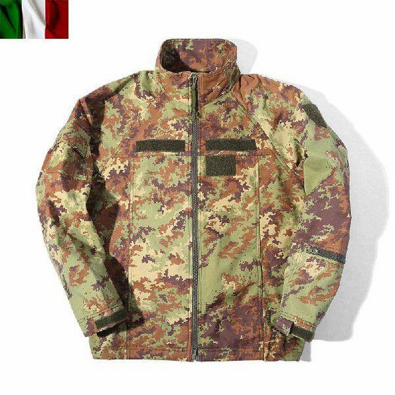 実物 USED イタリア軍 ソフトシェルジャケット ミリタリー