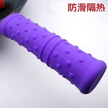 💛臺灣有貨🚀🚀💛免運💛可開發票💛手工鐵鍋隔熱手柄套加厚硅膠防燙炒鍋把套耐高溫防滑章丘鐵鍋可用