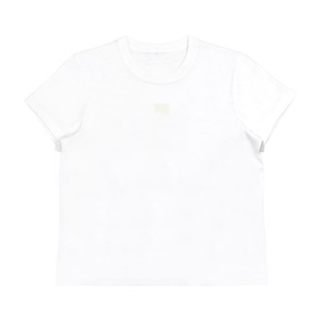 alexanderwang 發泡彩膠標誌裝飾棉質平紋針織布T 恤