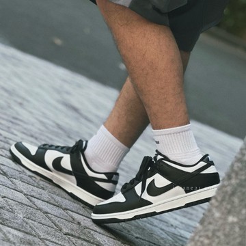 NIKE DUNK LOW RETRO BLACK 黑白 熊貓. 男女 DD1391-100 // DD1503-101