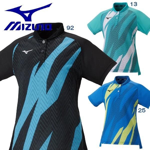 ミズノ MIZUNO レディース ゲームシャツ ユニホーム 半袖 上 テニス ソフトテニス バドミントン ウェア 通販  LINEポイント最大0.5%GET LINEショッピング