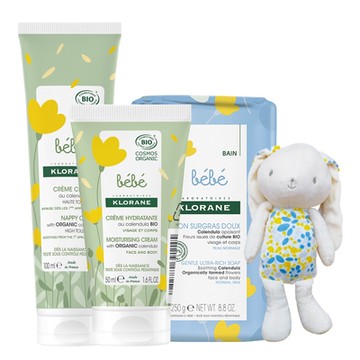 蔻蘿蘭寶寶有機金盞花新生護膚組