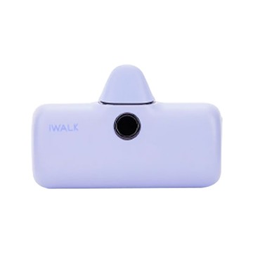iwalk Pro快充直插式口袋行動電源升級版/5代/iphone款/紫色