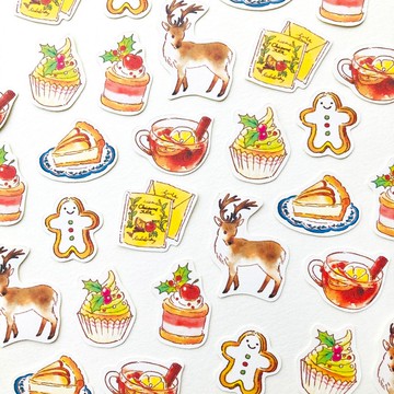 Merry Christmas 獨立貼紙 02【內含28張】