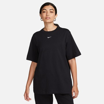 【NIKE】AS W NSW TEE ESSNTL LBR 運動 短袖上衣 寬鬆 黑 女款-FD4150-010