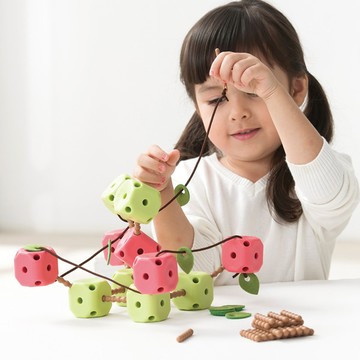 [永全鑫]Weplay身體潛能開發【精細動作】串蘋果 ATG-KF0012