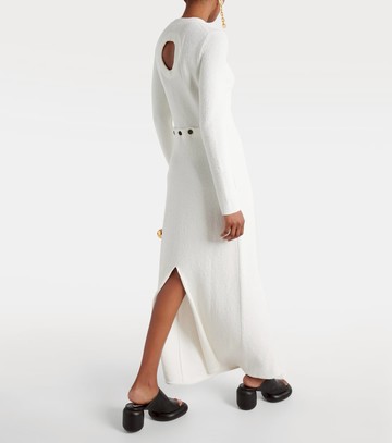 Proenza Schouler Lara cutout bouclé maxi dress