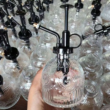 ⚡免運臺灣有貨⚡歐式複古家園浮鵰噴壺澆花玻璃噴霧噴霧器消毒氣壓水壺小型澆水