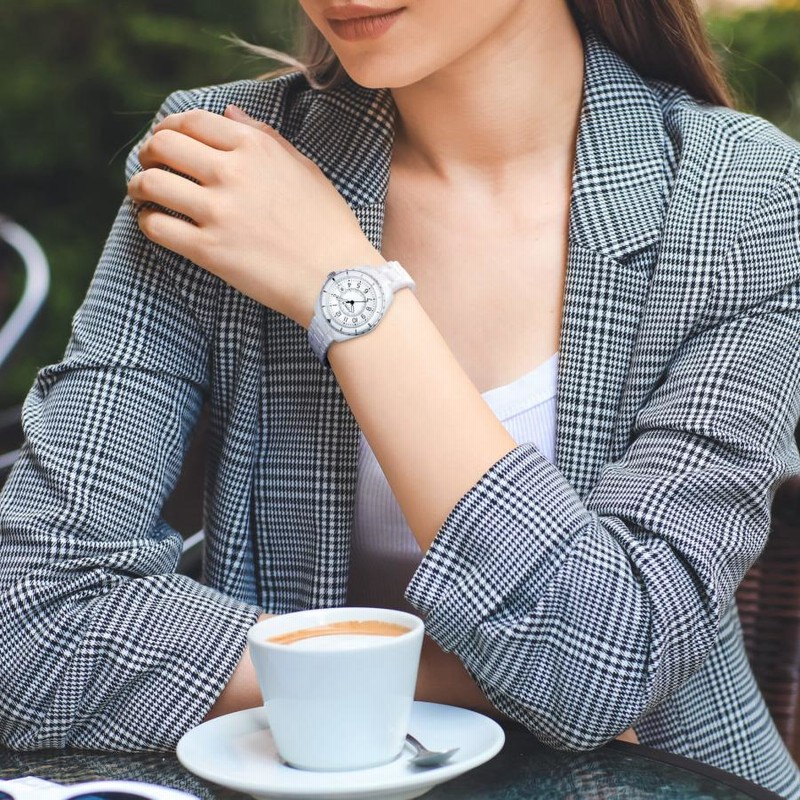 コーチ COACH レディース 時計 PRESTON クォーツ ホワイト コーチ COACH レディース 時計 PRESTON クォーツ ホワイト