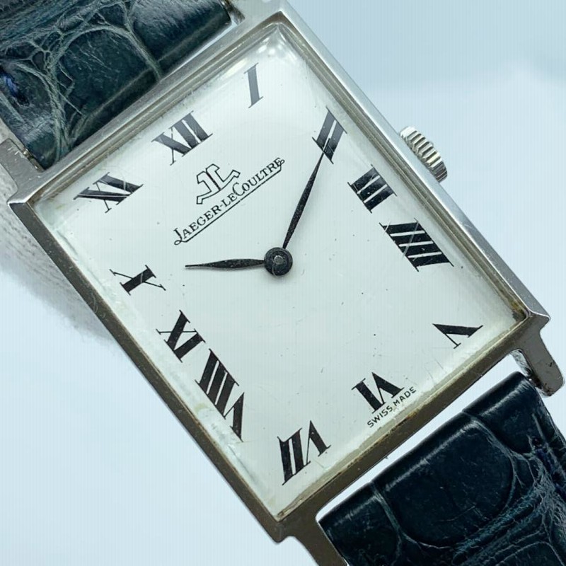 90:貴重 ヴィンテージ スイス ジャガールクルト メンズ 腕時計 日本未発売 中古】JAEGER-LECOULTRE VINTAGE ROUND SHAPE WATCH ジャガー