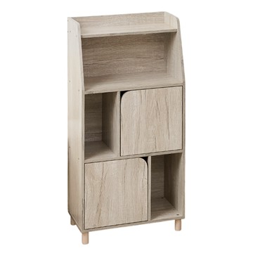 【居家cheaper】暮致三格雙門高腳櫃 KC12白橡木